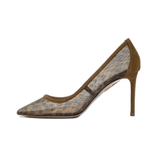 Aquazzura Leopard Printed Stiletto Heel Pumps
