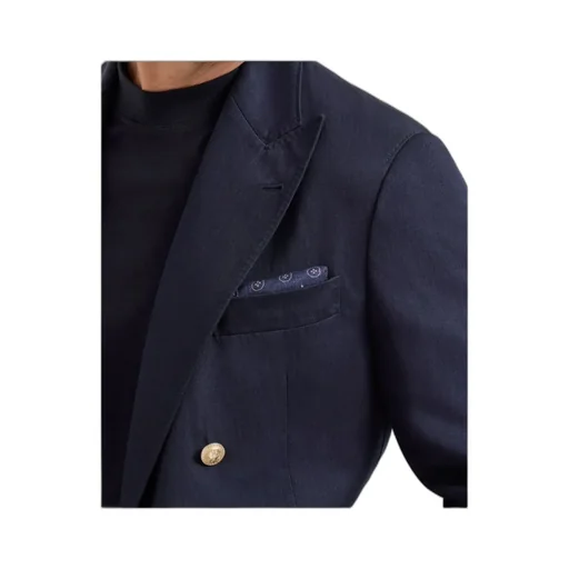 Geometric-Patterned Silk Pocket Square