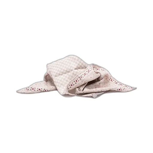 Checked Silk Scarf
