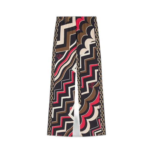 Istrice-Print Trousers