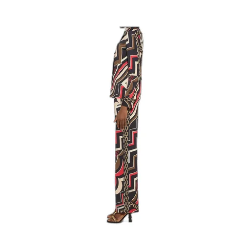 Istrice-Print Trousers