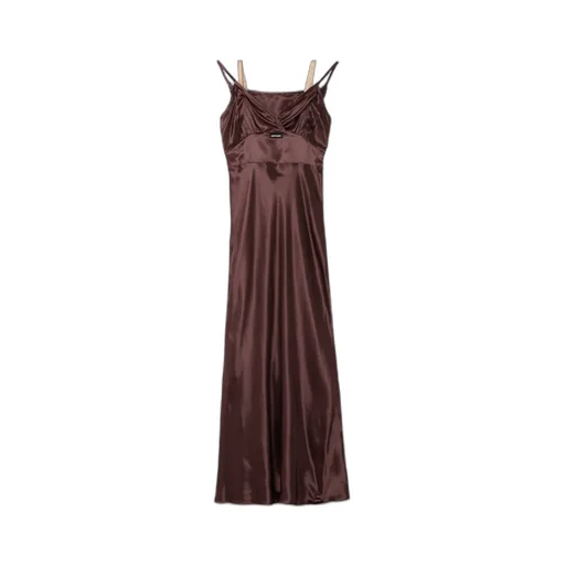 Miu Miu Logo-Patch Sleeveless Dress