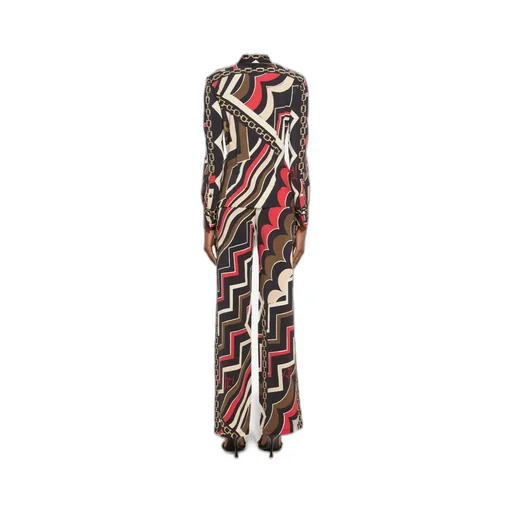 Istrice-Print Trousers