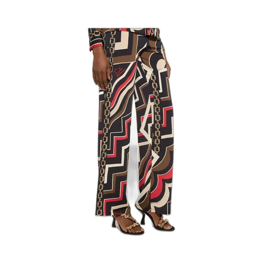 Istrice-Print Trousers