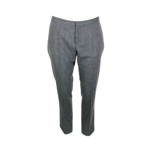 Fabiana Filippi Embellished Straight Leg Trousers
