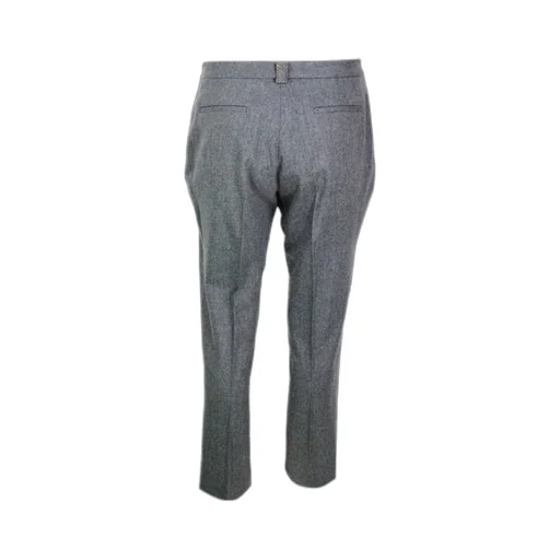Fabiana Filippi Embellished Straight Leg Trousers