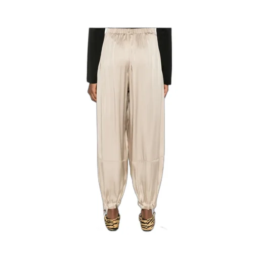 Elastic Waist Drawstring Pants