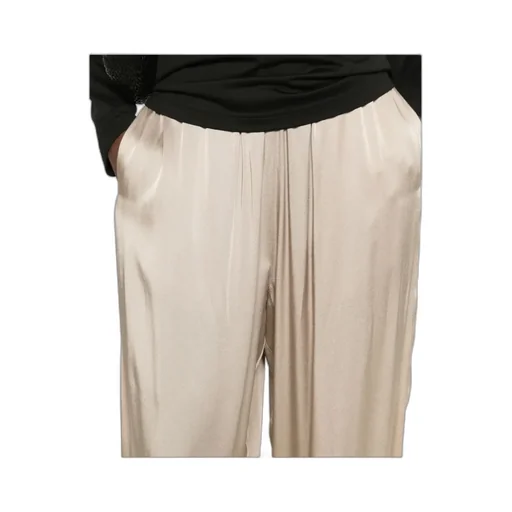 Elastic Waist Drawstring Pants