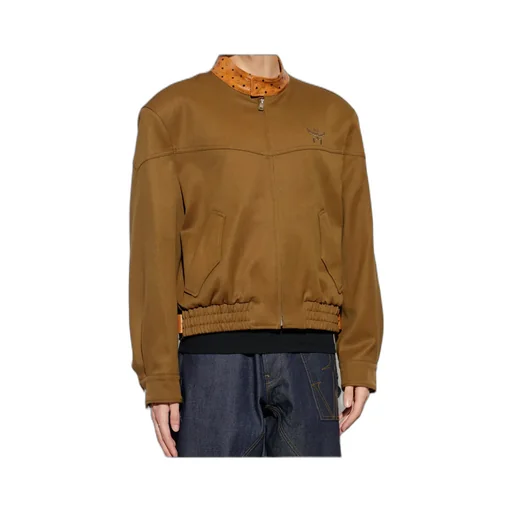 Long-Sleeved Zippered Jacket