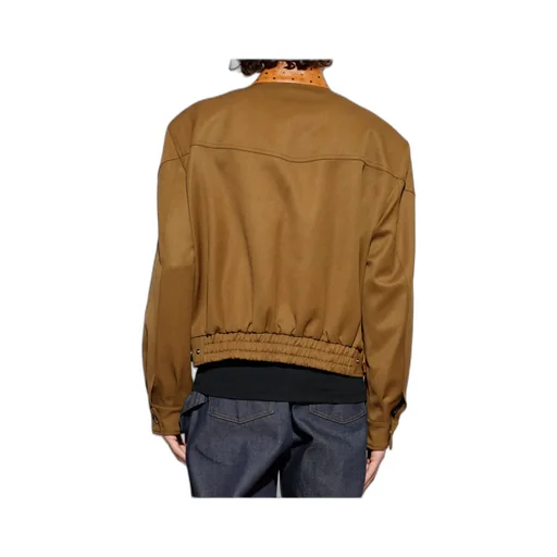 Long-Sleeved Zippered Jacket
