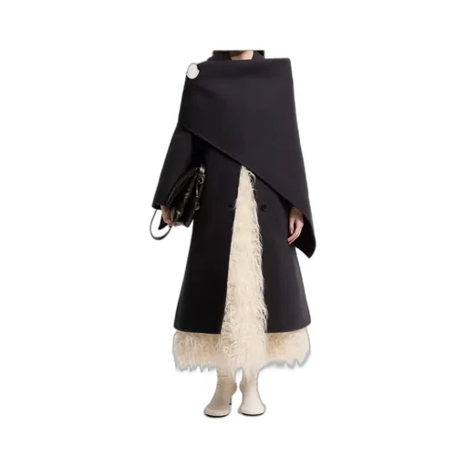 Moncler X Jil Sander Textured Midi Skirt