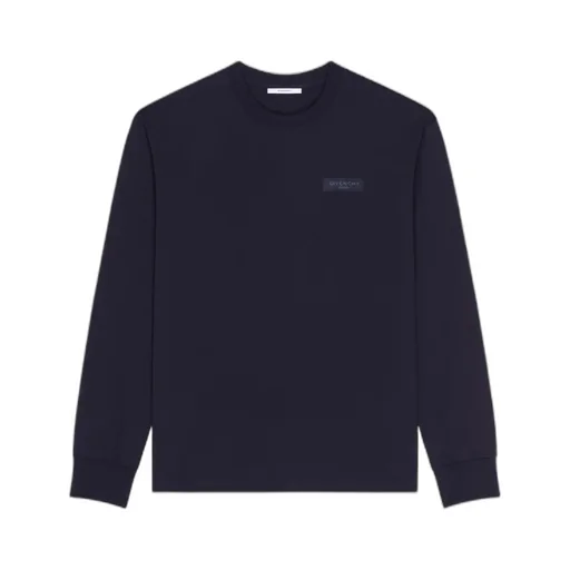 Givenchy Logo Patch Long-Sleeve T-Shirt