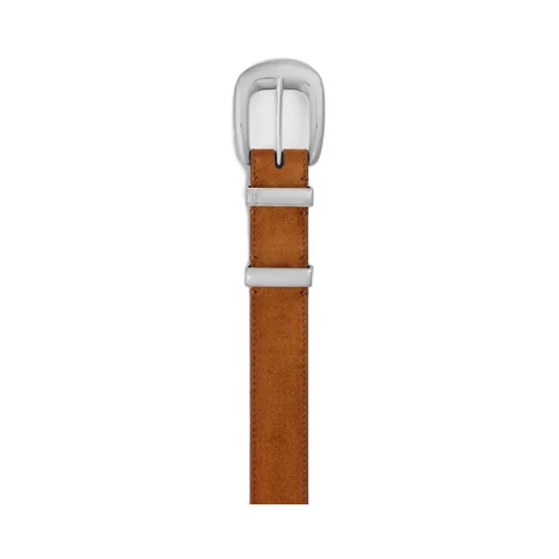Medium 25Mm Western Belt In Suede Calfskin