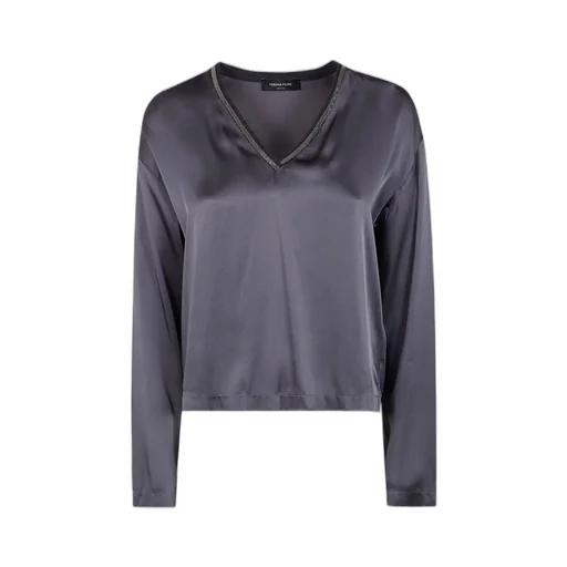 Fabiana Filippi V-Neck Sweater Top