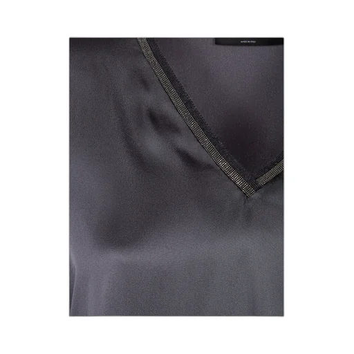 Fabiana Filippi V-Neck Sweater Top