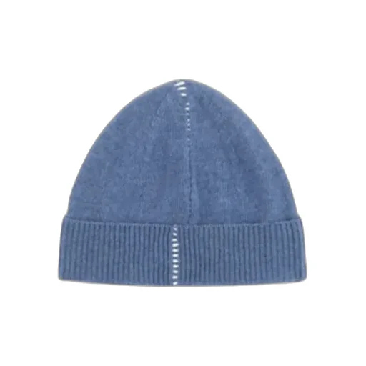 Mm6 Maison Margiela Logo Patch Knitted Beanie