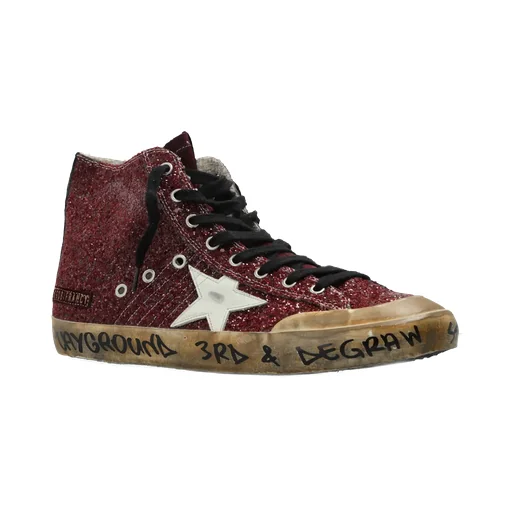 Golden Goose Deluxe Brand Francy Penstar Glittered Sneakers