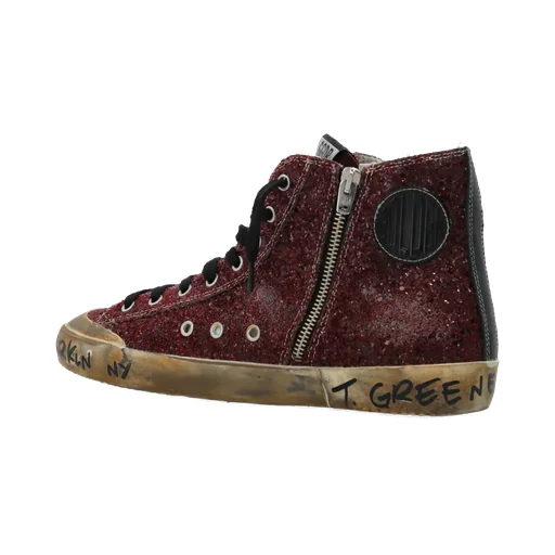 Golden Goose Deluxe Brand Francy Penstar Glittered Sneakers