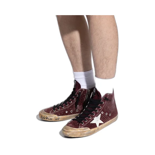 Golden Goose Deluxe Brand Francy Penstar Glittered Sneakers