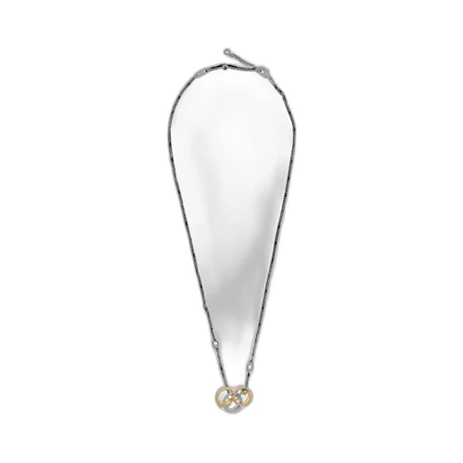 Coach Pendant Detailed Chain Necklace