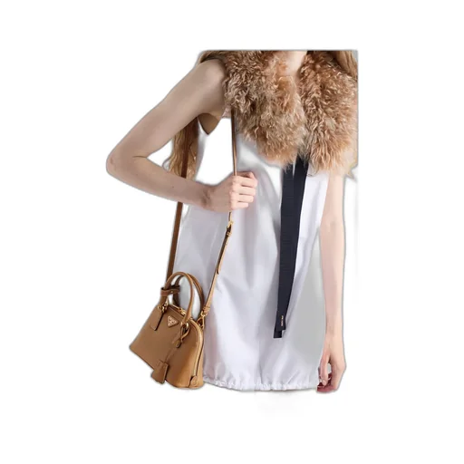 Prada Zip-Up Top Handle Bag