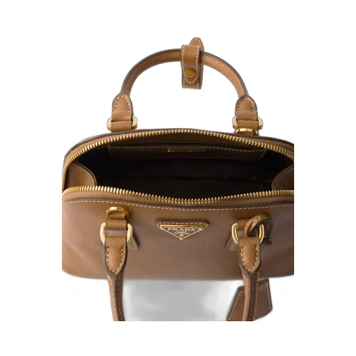 Prada Zip-Up Top Handle Bag
