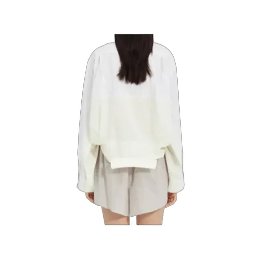 Mm6 Maison Margiela Mirrored Poplin Shirt