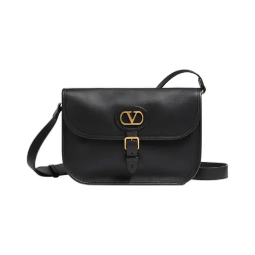 Valentino Antibes Vlogo Plaque Messenger Bag