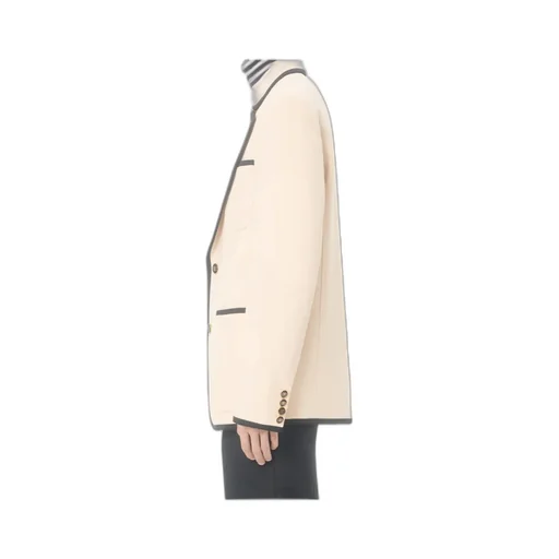 Valentino	Single-Breasted Long-Sleeved Blazer