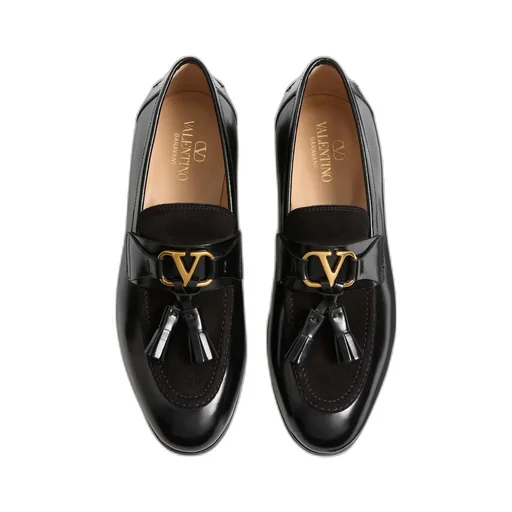 Valentino Vaniteux Tassel Tetailed Slip-On Loafers
