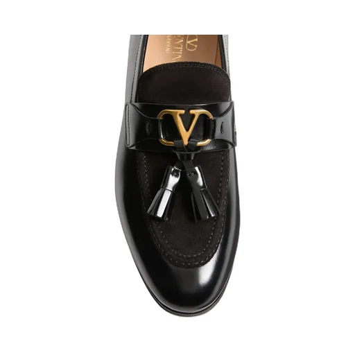 Valentino Vaniteux Tassel Tetailed Slip-On Loafers
