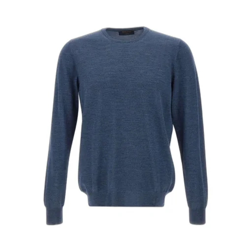 Long-Sleeved Crew Neck Sweater