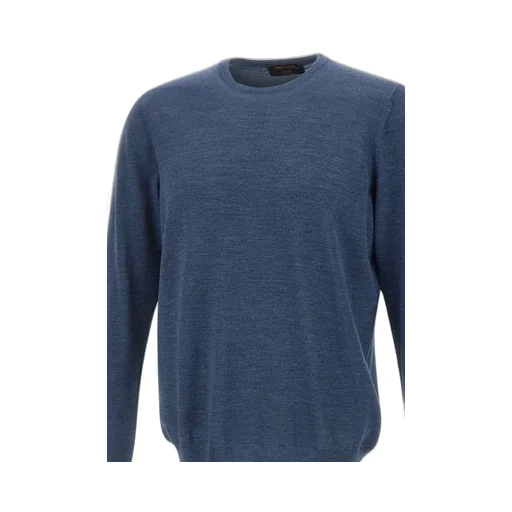 Long-Sleeved Crew Neck Sweater