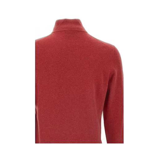 Long-Sleeved Half-Zip Sweater