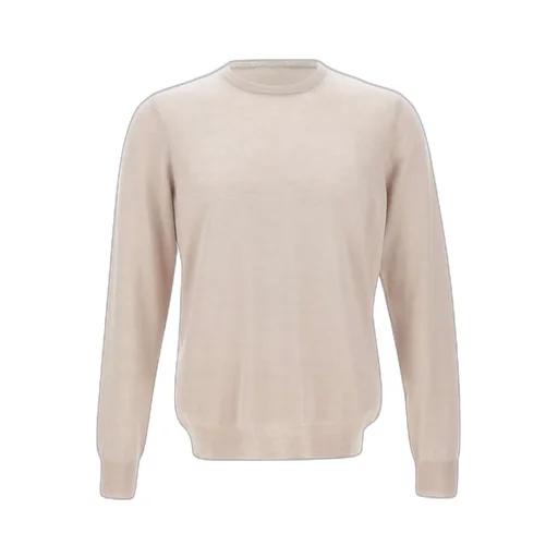 Long-Sleeved Crew Neck Sweater