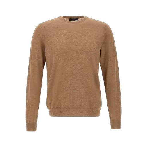 Long-Sleeved Crew Neck Sweater