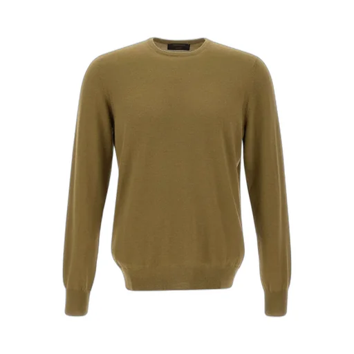 Long-Sleeved Crew Neck Sweater