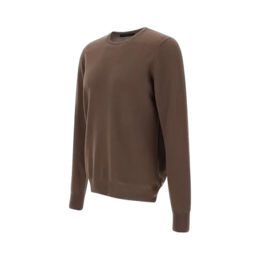 Long-Sleeved Crew Neck Sweater