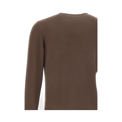 Long-Sleeved Crew Neck Sweater
