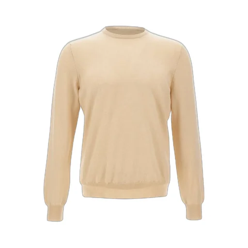 Long-Sleeved Crew Neck Sweater