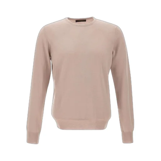 Long-Sleeved Crew Neck Sweater