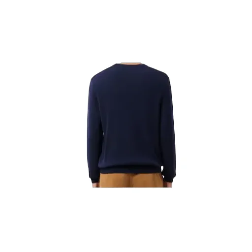 Textured-Stripes Logo-Embroidered Sweater
