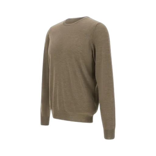 Long-Sleeved Crew Neck Sweater