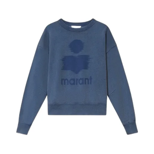 Isabel Marant Toile Logo Printed Crewneck Sweatshirt