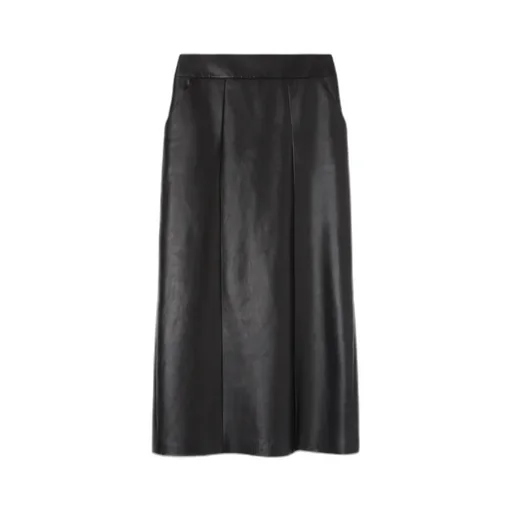 Leather Sheath Skirt