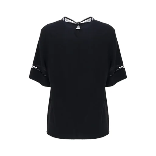 Fabiana Filippi Short Sleeved Embellished Detail T-Shirt