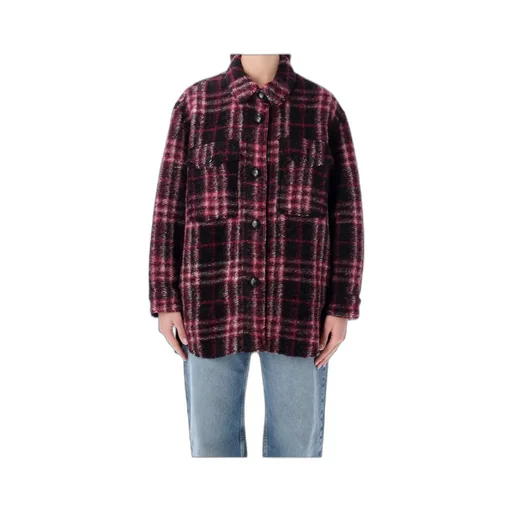 Isabel Marant ÉToile Harvely Check Shirt Jacket
