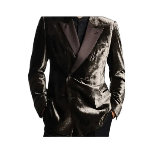 Long-Sleeved Suit Jacket