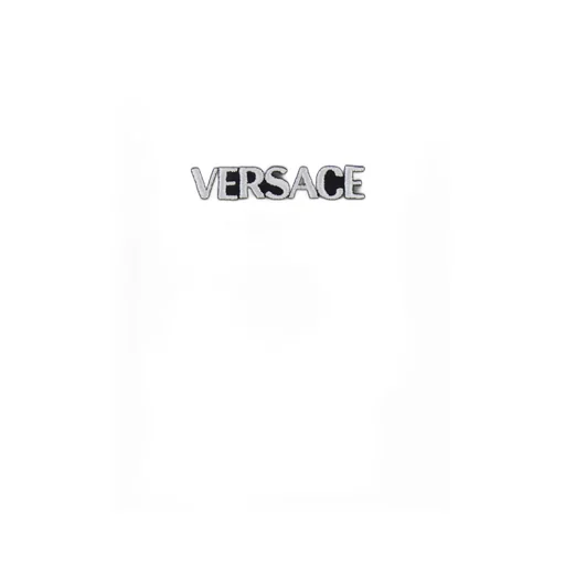 Versace Logo-Embroidered Crewneck T-Shirt