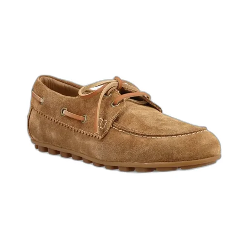 Hogan Round-Toe Lace-Up Shoes